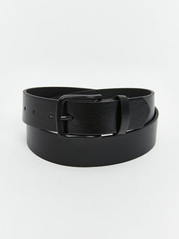 Deri G?r?n?ml? Erkek Kemer