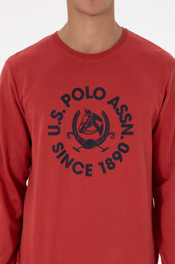 Erkek Kiremit Pijama Tak_m_ Sepette S_rpriz _ndirim - U.s. polo assn фото 6