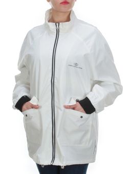 1106 WHITE Ветровка женская FASHION (100% полиэстер) фото 3