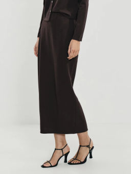 Юбка миди с люрексом / Zarina