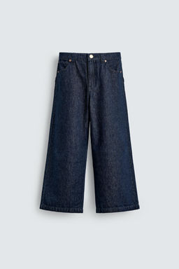 MICKEY SILHOUETTE PATCH WIDE-LEG JEANS HARRY LAMBERT FOR ZARA X DISNEY