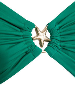 TRENDYOLMILLA K?rm?z? Straplez Premium Aksesuarl? Bikini Ustu TBESS24BU00150  фото 6