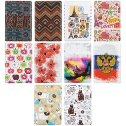 Цена за 2 шт. Обложка-карман для карт, пропусков, проездных OfficeSpace (255451) 95*65мм, ПВХ, фотопечать, в ассорт.