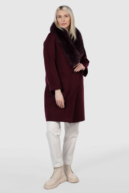 Мех натуральный (песец) Пальто утепленное Термофинн 100 г - El podio фото 3