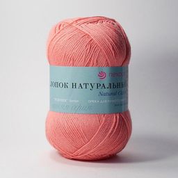 Пряжа Пехорская ПТ Хлопок натуральный 100% хлопок 5 шт. х 100 г 425 м  21 м