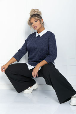 Джемпер Город контрастов - Lt collection фото 23