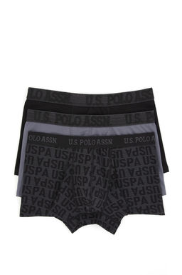 Мужское нижнее белье антрацитового меланжа Неожиданная скидка в корзине - U.s. polo assn фото 2