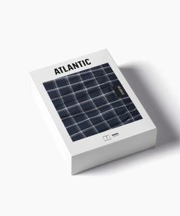 ATLANTIC MBT-001 Трусы боксеры Cotton темно-синий  фото 6