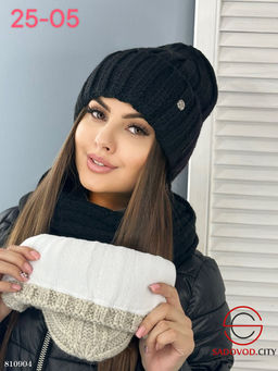 Комплект зимний шапка и снуд - Bruno фото 8