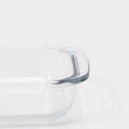 Форма для запекания и выпечки Доляна Фуэго, 1 л, 25.714.54.7 см, жаропрочное стекло, прозрачная  фото 5