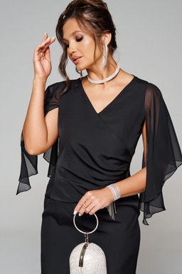 Платье 6254-Р черный - Beautiful and free фото 2