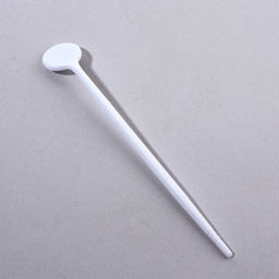 Цена за 4 шт. Зеркало для наращивания ресниц, d зеркальной поверхности 1.9 см, белое