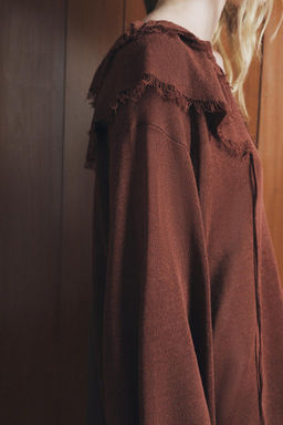 RUFFLED KNIT BLOUSE - Zara фото 4