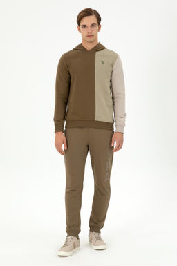 Мужской свитшот цвета хаки Неожиданная скидка в корзине - U.s. polo assn фото 4