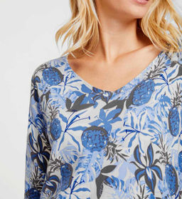 Пуловер, синий - Linea tesini фото 4