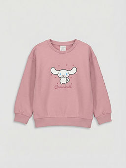 Cinnamoroll Bask?l? K?z Sweatshirt ve E?ofman Alt?