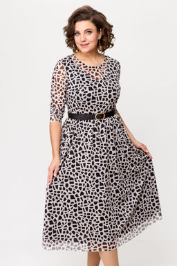 Платье Bonna Image 888 розово-черный  фото 5