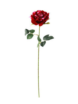 Цветы искусственные «Роза Аманда», бархат, d=11 см, h=58 см, розовые