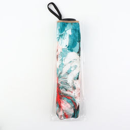 Зонт механический «Фауна», эпонж, 4 сложения, 8 спиц, R=48/55 см, d=96 см, МИКС