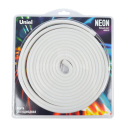 ULS-N03-2835-100LED/m-8mm-IP67-DC12V-11W/m-5M-4000K Светодиодная гибкая герметичная лента. NEON. Катушка 5м. в блистере. Белый свет (4000К). ТМ Uniel