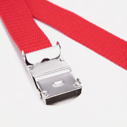 Ремень детский, ширина 3 см, пряжка зажим, цвет красный - Simaland фото 3