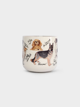 Кружка, 400 мл, фарфор N, бело-серая, Собаки, Pets - Anna lafarg фото 4