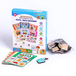 Настольная игра «Лото. Мега-шопинг»