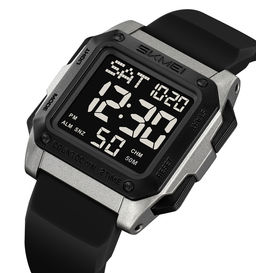 Часы наручные Skmei мужские электронные спортивные 2454titanium