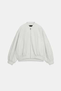 SOFT OVERSIZE BOMBER JACKET - Zara фото 8