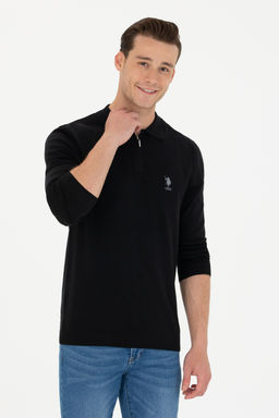 U. S. Polo Assn / Мужской черный свитер - U.s. polo assn фото 24