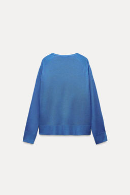 PLAIN FINE KNIT SWEATER - Zara фото 22