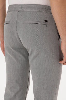 Erkek A__k Gri Slim Fit Kanvas / Chino Pantolon - U.s. polo assn фото 6