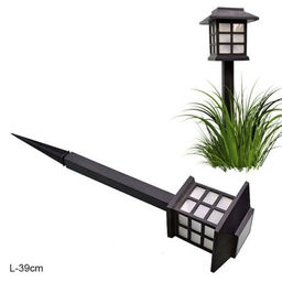 Светильник садовый на солнечных батареях 39 см / YX1021 /уп 6/120/ - Галеонтрейд фото 2