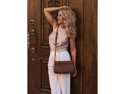 Сумка женская Lanotti YN223/коричневый