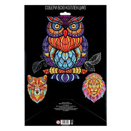 Фигурный пазл в рамке Сова - Puzzle time фото 6