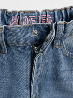 ACOOLA / Брюки джинсовые детские для девочек Efron синий  фото 6