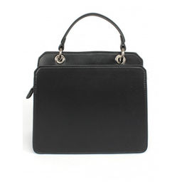 Сумка женская искусственная кожа DJ-CM 7274-BLACK, 2отд, плечевой ремень, черный SALE 263162 - Adelia фото 2