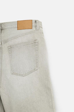 STRAIGHT-LEG DENIM BERMUDA SHORTS - Zara фото 40