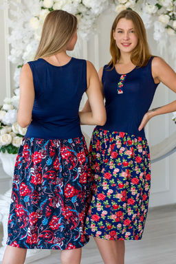 Платье женское Адель красные розы - Амадэль фото 10