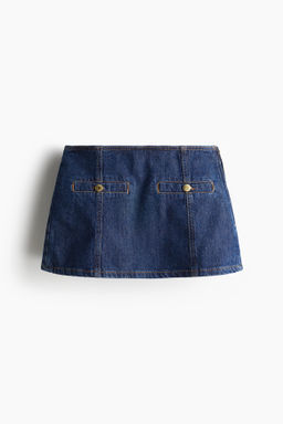 Falda pantal?n en denim