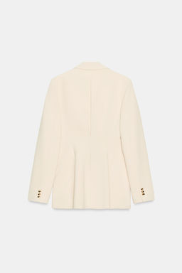 DOUBLE-BREASTED BLAZER WITH BUCKLE - Zara фото 7