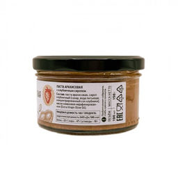 El Greko. Паста арахисовая с клубничным сиропом, стекл.банка, 150г