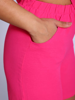 Костюм Манго (шорты+блуза)_О820/ярко-розовый - Ihomelux фото 7