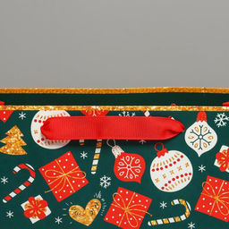 Цена за 2 шт. Пакет подарочный новогодний ламинированный «Счастья в Новом году», MS 23 х 18 х 10 см