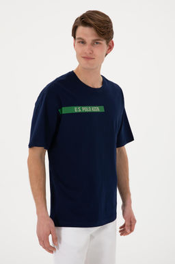 Erkek Comfort Fit Bisiklet Yaka Lacivert Ti__rt Sepette S_rpriz _ndirim - U.s. polo assn фото 3