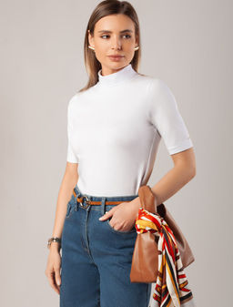 D49.114 Футболка женская белый