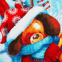 Набор кухонных полотенец Доляна Время для счастья 35х60см-2шт, 100% хлопок  фото 2