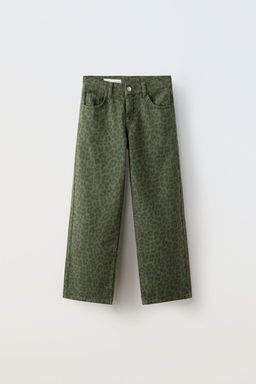 ANIMAL PRINT TROUSERS - Zara фото 3