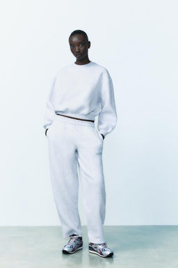 CARROT FIT PLUSH TROUSERS - Zara фото 4