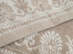 6с103.512ж2 Греция (лен3) Полотенце махровое 50х90см